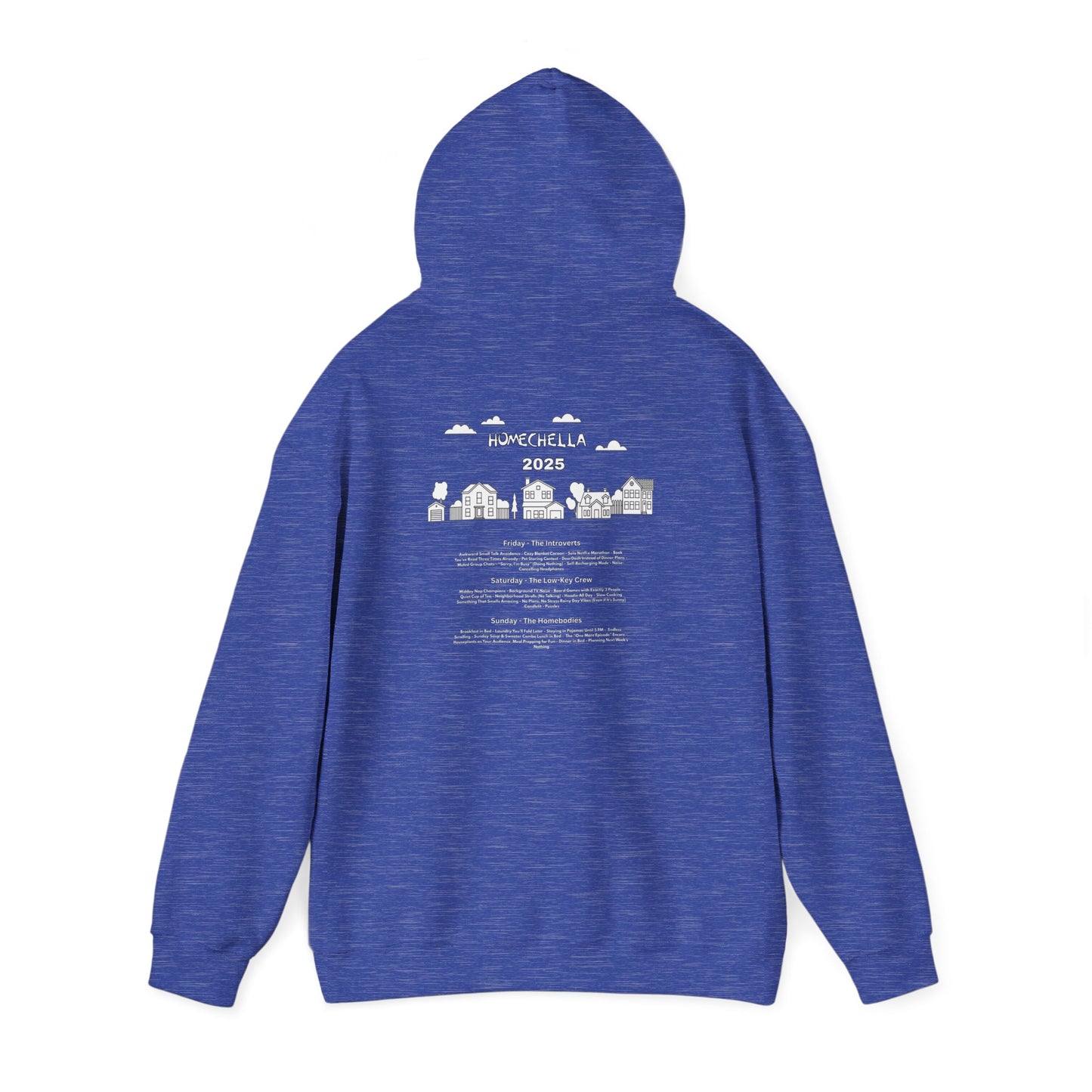 Homechella Hoodie - Healther Blue