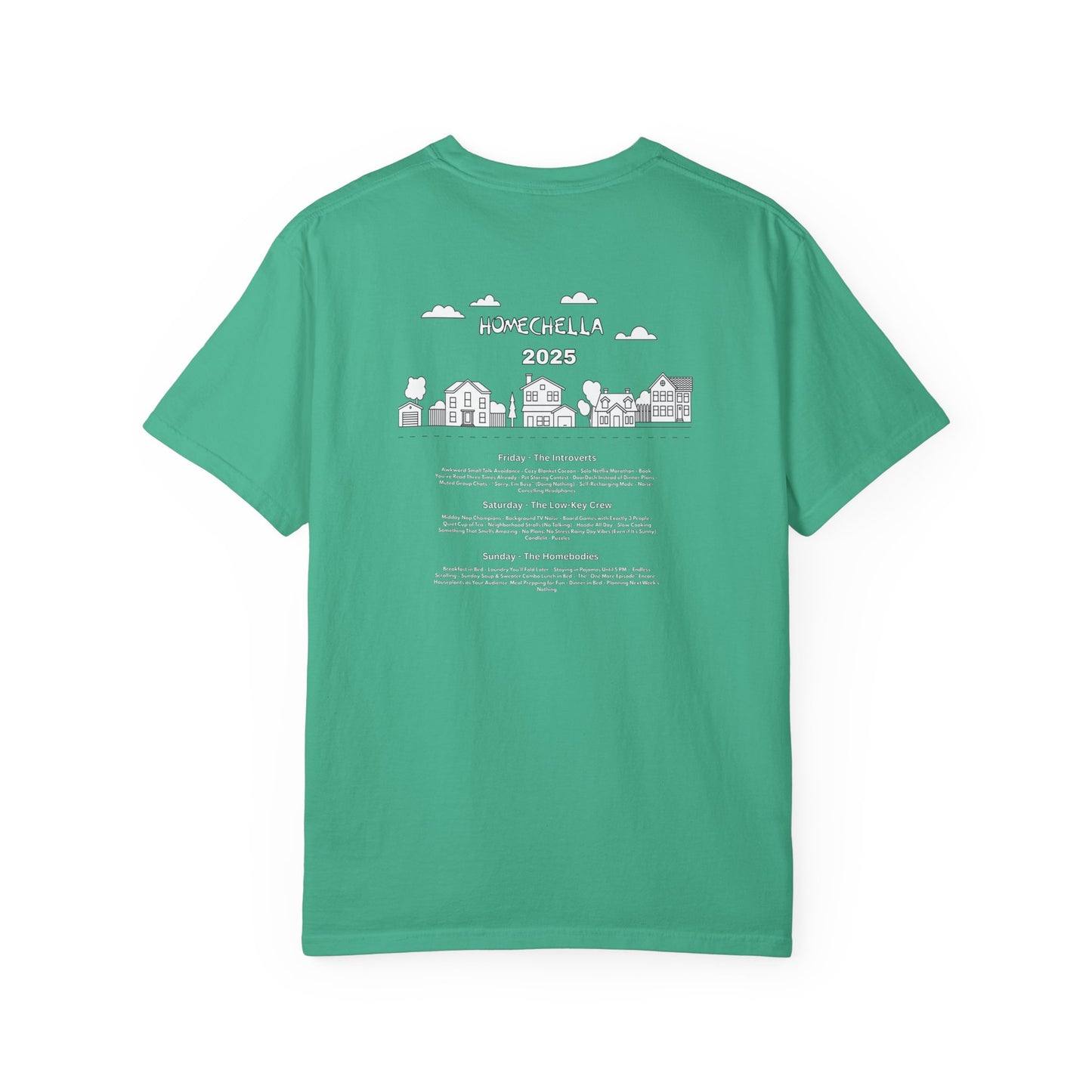Homechella Tee - Island Green