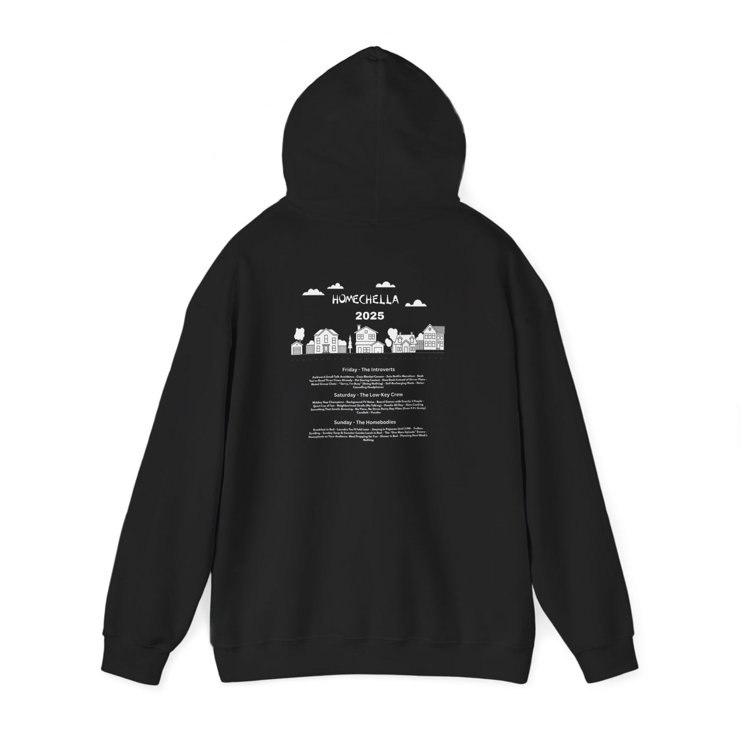 Homechella Hoodie - Black
