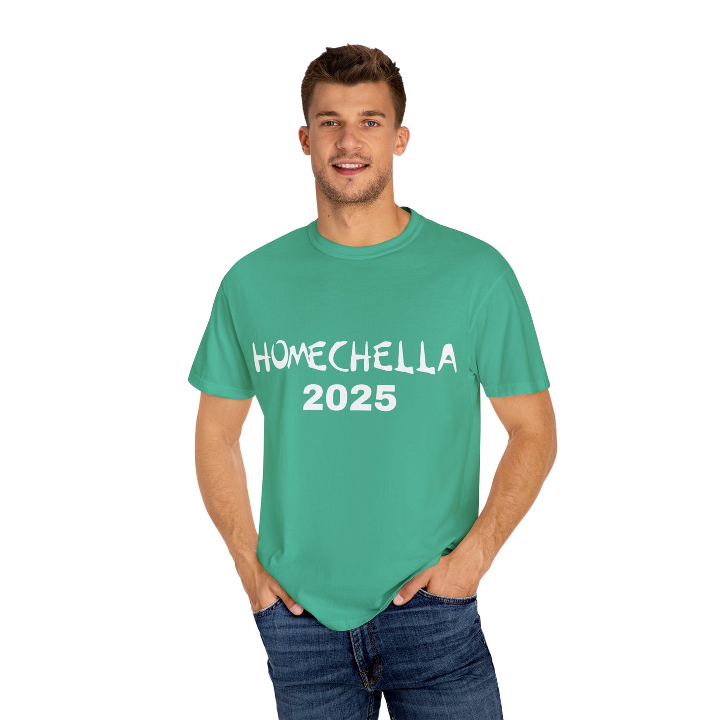 Homechella Tee - Island Green
