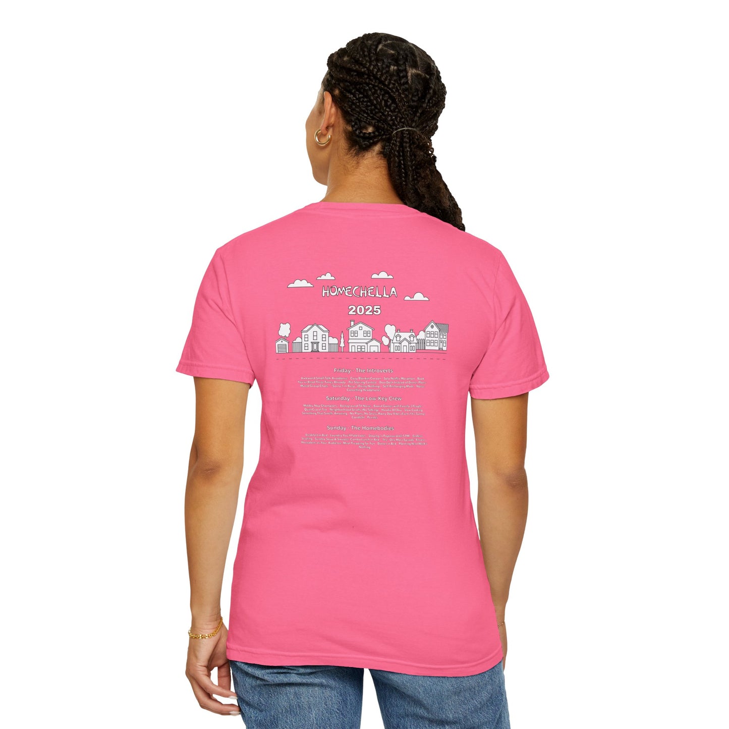 Homechella Tee - Crunchberry