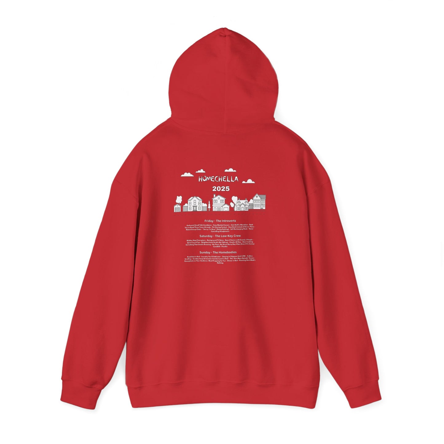 Homechella Hoodie - Red